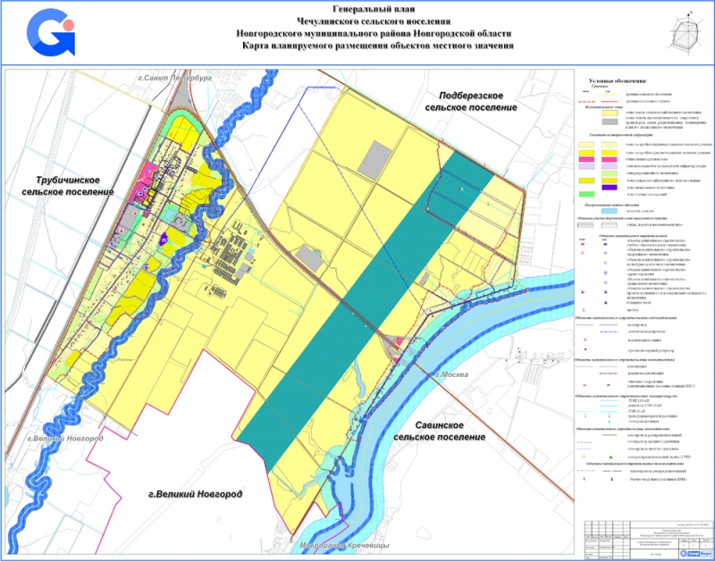Карта планируемого размещения объектов местного значения